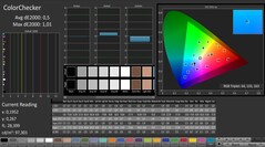 CalMAN: ColorChecker (calibrato)