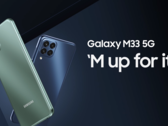 Il Galaxy M33. (Fonte: Samsung)