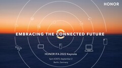 Honoril primo teaser dell'IFA 2022. (Fonte: Honor)
