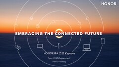 Honoril primo teaser dell&#039;IFA 2022. (Fonte: Honor)