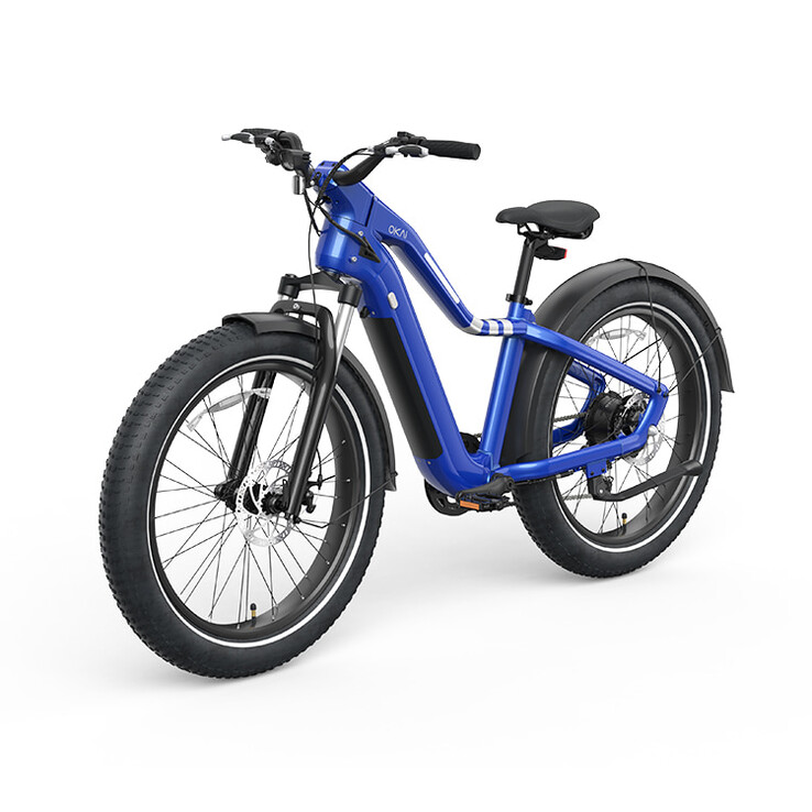 L'e-bike OKAI EB50, o Ranger, con ruote grasse (fonte: OKAI)