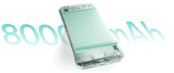Batteria del OnePlus N6.