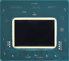 Il die della GPU mobile ACM-G10 di Intel. (Fonte: TechPowerUp)