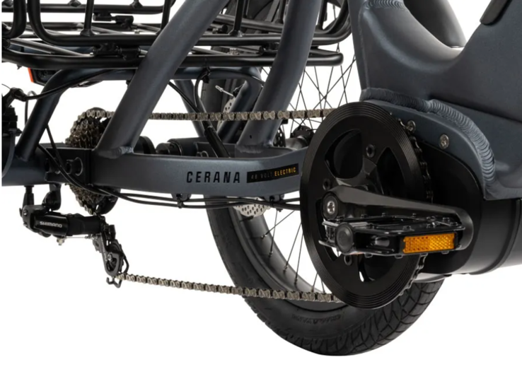 L'e-trike Buzz Cerena T2 è dotato di un motore mid-drive da 500 W (Fonte: Buzz)