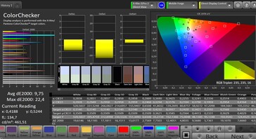 CalMAN: Precisione del Colore