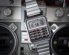 Il nuovo orologio calcolatore Casio "Ritorno al futuro" CA500WEBF-1A, nella foto. (Fonte: Casio)
