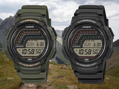 Il non ancora annunciato orologio WS-1800 di Casio (nella foto) ha due contatori di secondi. (Fonte immagine: David et Philly, modificato)