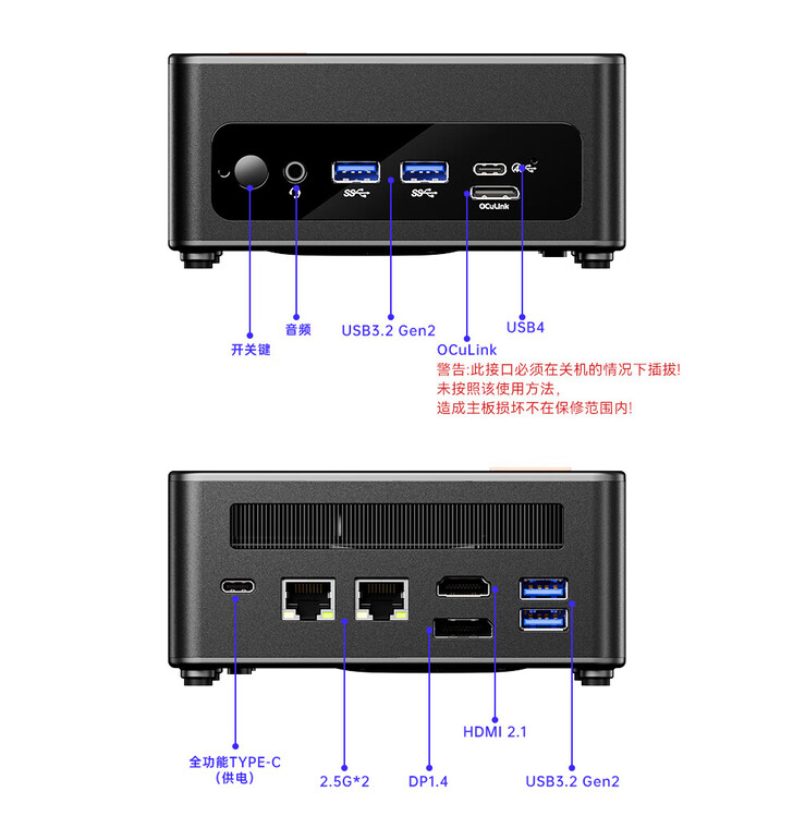 Porte di connettività (Fonte immagine: JD.com)