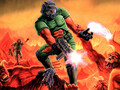 La storica immagine di copertina di DooM