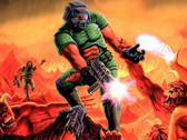 La storica immagine di copertina di DooM