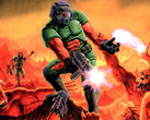 La storica immagine di copertina di DooM