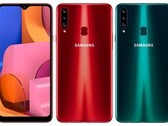 La serie Galaxy A20 (Source: Samsung)