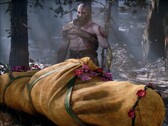 Kratos di God of War e Laufey raffigurati