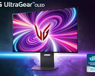 Sembra che l'LG UltraGear OLED 32GS95UE sarà disponibile prima dell'ASUS ROG Swift OLED PG32UCDP. (Fonte: LG)