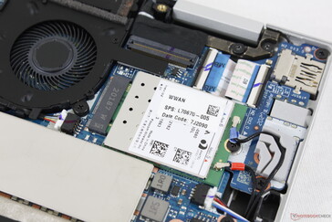Il modulo opzionale Intel XMM 7360 offre fino a 4G LTE Cat. 10 velocità secondo Intel