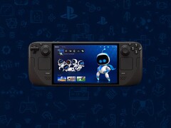 PS Remote Play visualizzato sul dispositivo portatile Steam Deck