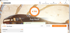 Port Royal (prestazioni CPU/GPU massime)