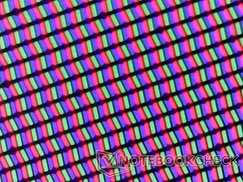 I pixel RGB sono più nitidi del display principale opaco