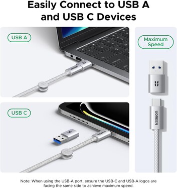 Compatibilità USB-A e USB-C