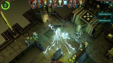 Nell'immagine: uno screenshot di gioco tratto da Warhammer 40,000: Mechanicus.