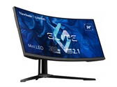 Il nuovo monitor da gioco ultralargo di ViewSonic dovrebbe offrire un'eccellente fedeltà cromatica, oltre ad altre caratteristiche di alto livello. (Fonte: ViewSonic)