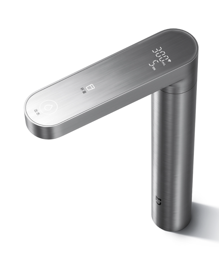Il depuratore d'acqua Xiaomi Mijia S1 è dotato di un rubinetto smart touch (nella foto). (Fonte: Xiaomi)