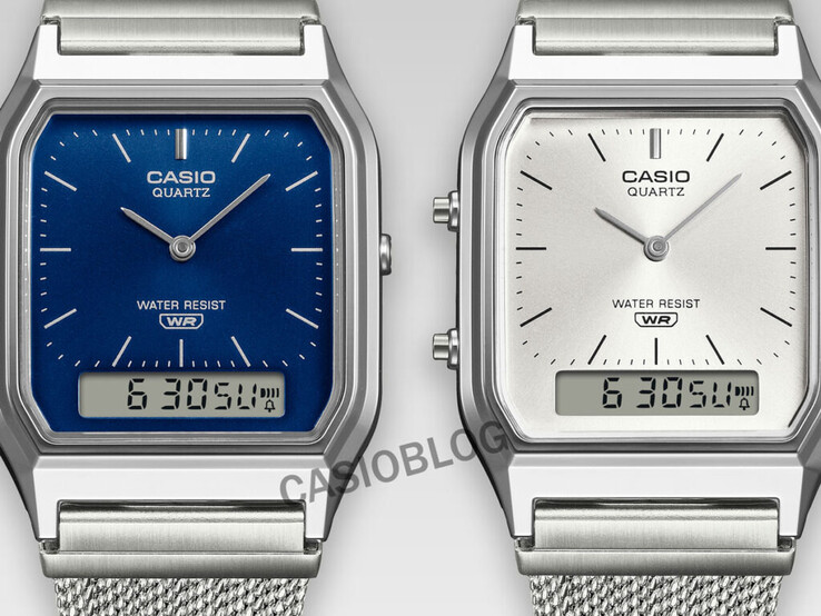 Casio AQ-230EM-2A e AQ-230EM-7A. (Fonte: Casioblog)