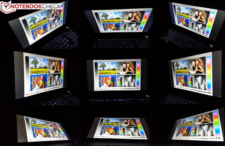 Immagini angoli di visuale del Lenovo ThinkPad E15