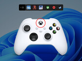 La nuova barra del controller è una forma semplificata della Xbox Game Bar. (Fonte immagine: Microsoft)