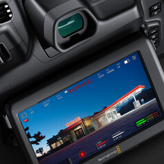 Luminoso touchscreen HDR da 5" per un monitoraggio accurato (Fonte: Blackmagic Design)