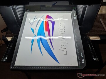 Adesivo personalizzato stampato su Flatbed standard.