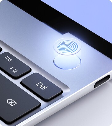 Il MateBook X 2021 ha uno scanner di impronte digitali integrato. (Fonte immagine: Huawei)