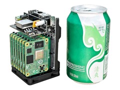 Il NanoCluster collega più schede informatiche. (Fonte: Sipeed)