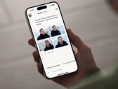 Un utente che interagisce con Grok AI attraverso uno smartphone (Fonte: Bryan M Wolfe/Digital Trends)