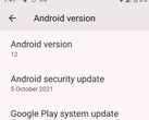 Android 12-based AOSP 12.0 Stable ROM su Xiaomi Mi A1 (Fonte: XDA Forums)