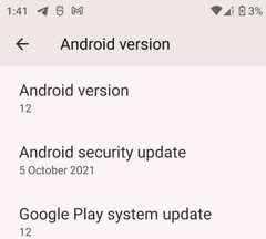 Android 12-based AOSP 12.0 Stable ROM su Xiaomi Mi A1 (Fonte: XDA Forums)