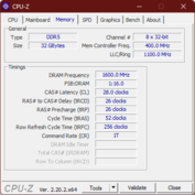 CPU-Z - Memoria