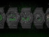Orologi Casio G-Shock Black &amp; Electro Green