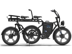 Il Defender 250 di Dolas e Bike ha un motore su ciascuna delle tre ruote. (Fonte: Dolas e Bike).