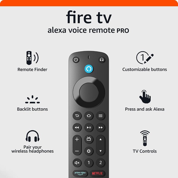 Il prossimo Fire TV Remote Plus sostituirà il Fire TV Alexa Voice Remote (nella foto).