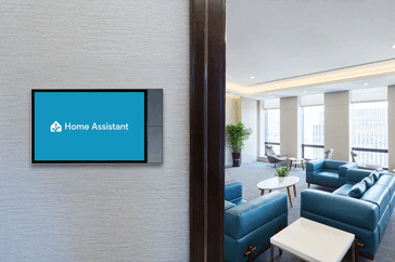 È possibile anche l'integrazione di Home Assistant.