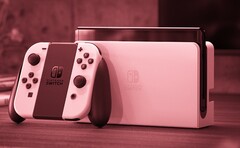 Il modello OLED di Nintendo Switch è stato rilasciato nel 2021 ed è alloggiato in un corpo di metallo. (Fonte immagine: Nintendo - modificato)