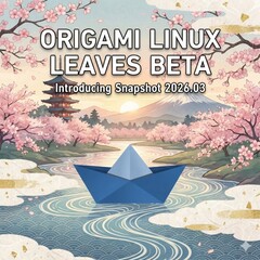 Origami Linux esce dalla fase beta con l'istantanea 2026.03