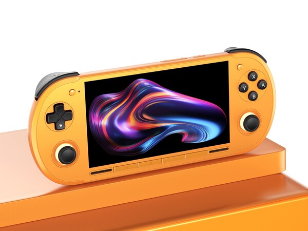 Il Retroid Pocket 6 in giallo.