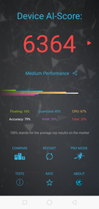 Realme 3 - Helio P70 - Android 9 - AI Benchmark