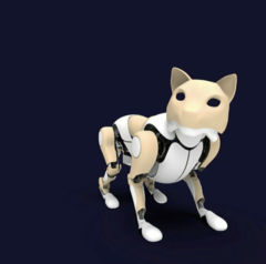 Dyana è un robot felino con un carattere e movimenti realistici (Fonte: Dyana).