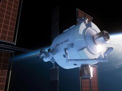 Un rendering concettuale della stazione spaziale commerciale Starlab (Fonte: Starlab; ritagliato)