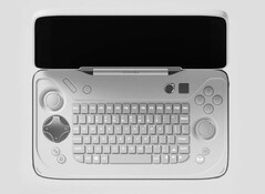 L'AYANEO FLIP non assomiglia affatto ai teaser originali dell'azienda. (Fonte: AYANEO)