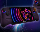 L'MSI Claw 8 EX AI+ nella sua vociferata finitura Void Purple.