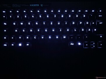 Illuminazione della tastiera